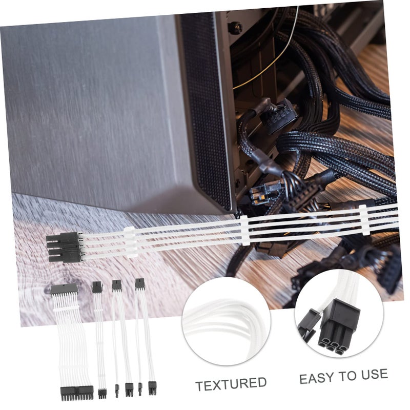 Power Supply Extension Cable Kit with Saddle and Clip Long Cables Set - Image 3