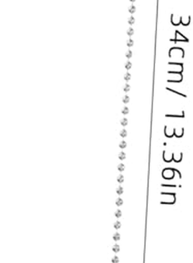 Tehaux 2 حزمة سلسلة سحب مروحة السقف الزخرفية الممددة من النحاس 12 بوصة - Image 3