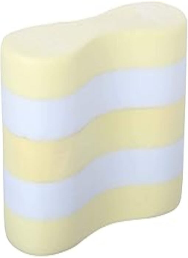 Spurt SPURT Foam Pull Buoy for Legs POL007 Medium Yellow and White 