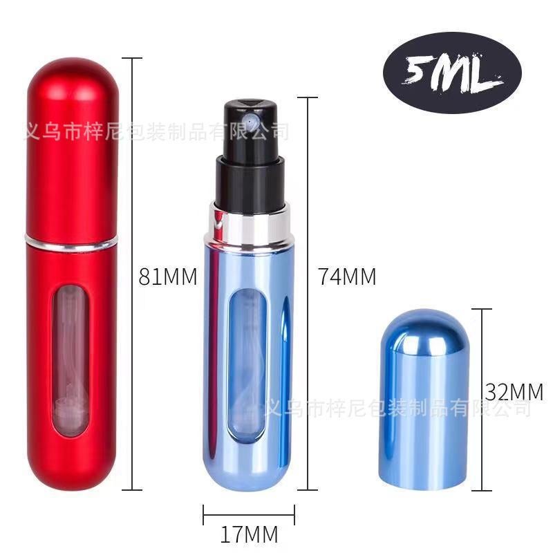 Spot 5Ml Bottom Filling Perfume Bottle Can Be Recycled Portable Refillable Perfume Spray Bottle Perfume Electrochemical Aluminum Bottle - Image 4