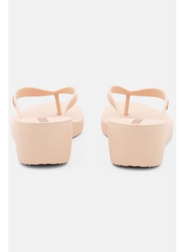 Ipanema Women Selfie Slip On Wedge Heel Slippers, Light Pink  - Image 2