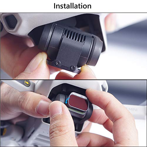 Skyreat ND Filters Set for DJI Mavic Mini 4K/Mini 2 /Mini SE Accessories,6 Pack-(CPL, UV, ND8, ND16, ND32, ND64) - Image 3