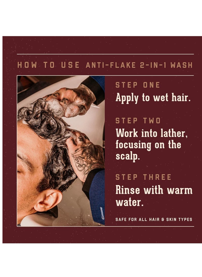 18.21 Man Made 18.21 Man Made Anti-Flake 2-in-1 Shampoo & Conditioner in Sweet Tobacco: Hydrating Cleanse Helps Dry, Itchy, Flaky Scalp  - Image 4
