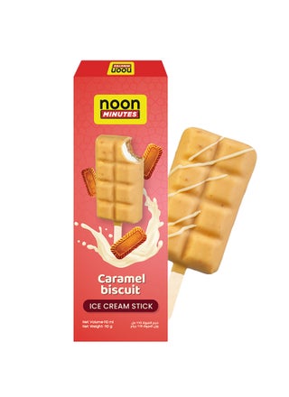 noon Minutes  Cream Cheese Lotus Ice Cream Stick