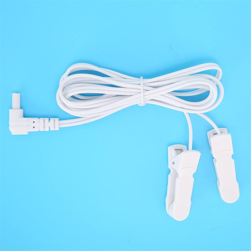 cheekyglo Electrode Ear Clip, 3.9ft Wire Length TENS Ear Clip Promote Easy Operate for TENS Machines for Digital Therapy Machines - Image 4