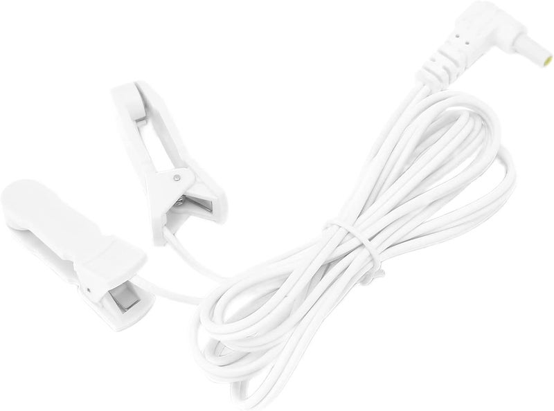 cheekyglo Electrode Ear Clip, 3.9ft Wire Length TENS Ear Clip Promote Easy Operate for TENS Machines for Digital Therapy Machines - Image 1