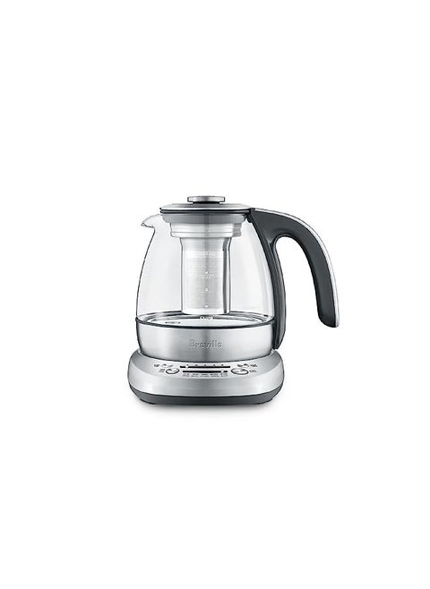 Breville BTM500CLR Smart Tea Infuser Compact Tea Maker, Brushed Stainless Steel 8.3" X 8.3" X 9.3"