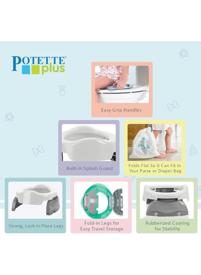 Kalencom Potette Plus 2-in-1 Travel Potty and Trainer Seat - Image 3