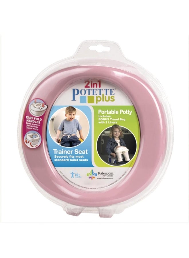 Kalencom Potette Plus 2-in-1 Travel Potty and Trainer Seat - Image 2