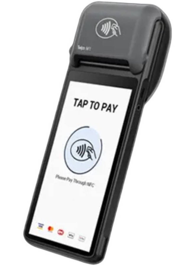 Telpo M1 Android Mobile POS Terminal, 6 Inch Display, 3GB Ram 32GB Rom, Quad Core 2.0GHz, 80mm/s Thermal Printer, 4G Wi Fi Bluetooth, 3500mAh Removable Battery - Image 1