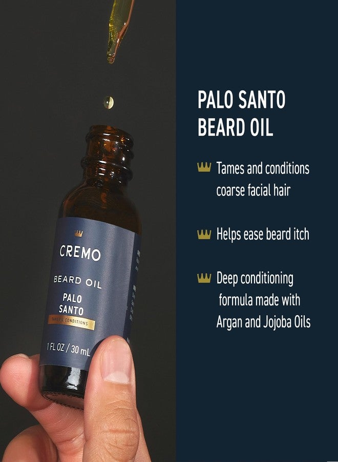 Cremo Palo Santo 2n1 Beard Wash & Softener +Deep Conditioner + Oil Set for Medium to Long Beards - Image 4