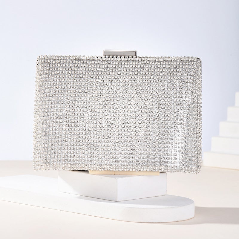 New Square Diamond Tassel Design Novel Style All High Fashion Shiny Gorgeous Ladies Letter - Image 4