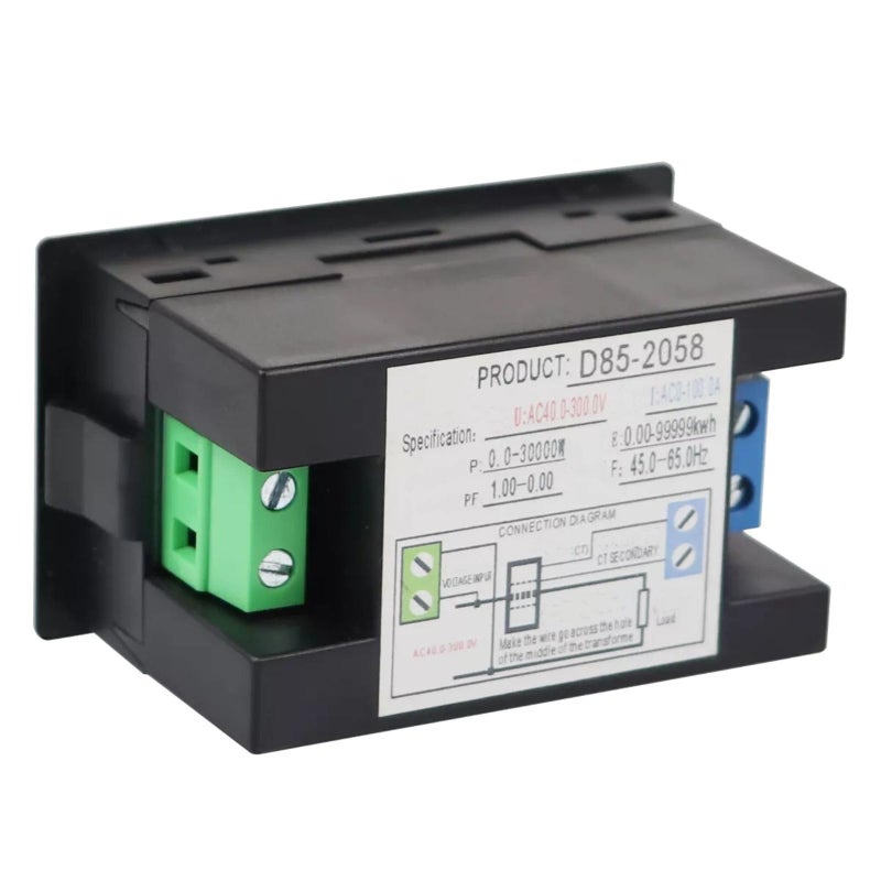 AC DC Current Voltage Meter 40 300V 0 100A Ammeter Voltmeter Multimeter Tester - Image 3