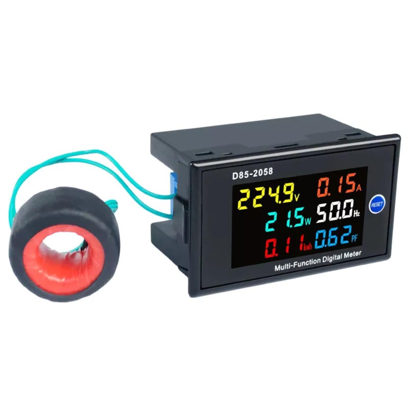 AC DC Current Voltage Meter 40 300V 0 100A Ammeter Voltmeter Multimeter Tester - Image 2