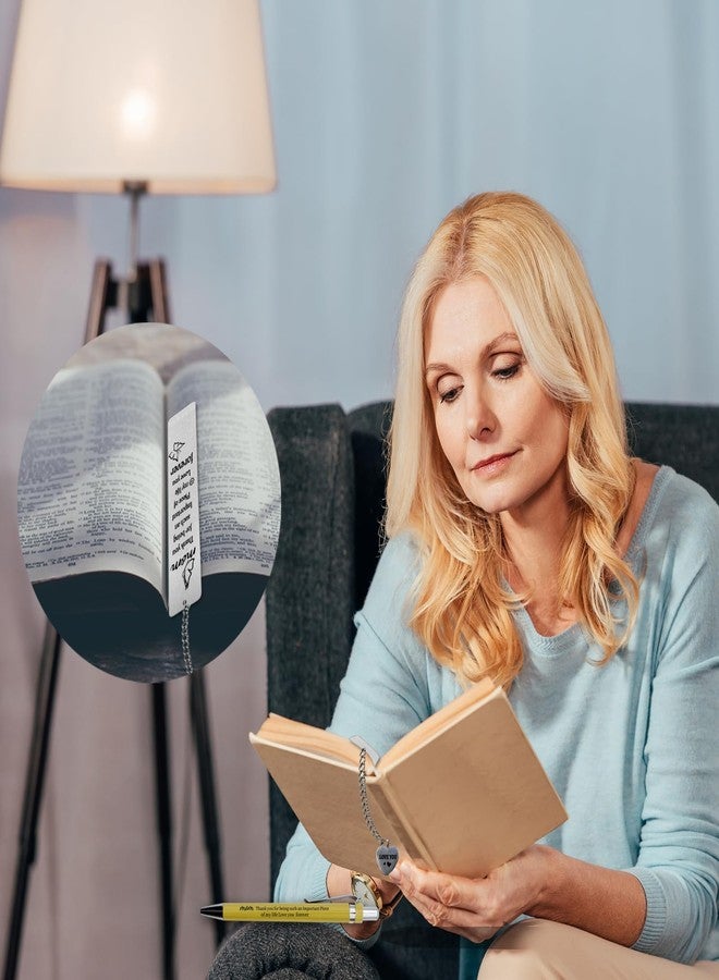 هدايا عيد الأم - هدايا مميزة لمحبي الكتب، هدايا عيد الأم للأم، طقم قلم وفاصل كتب معدني، هدايا عيد ميلاد للأم، هدايا للأم من ابنتها، هدايا للأم في عيد الميلاد - Image 4