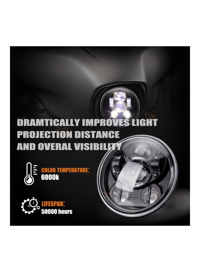 NIBEMINENT 12V LED Motorcycle Headlight  - Image 4
