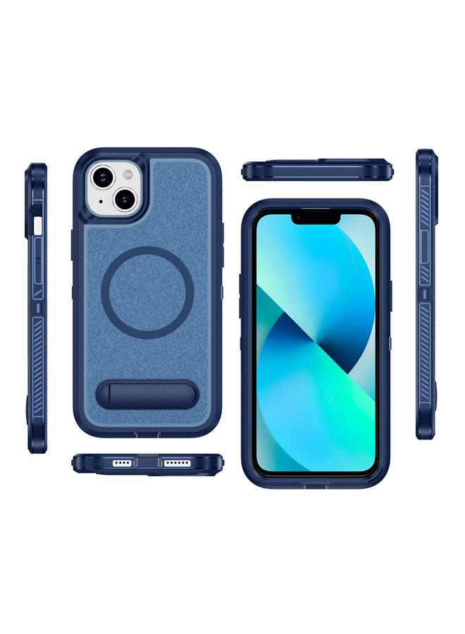 Zaboon Case For iPhone 13 Guard MagSafe Holder Matte PC Hybrid TPU Phone Case - Image 2