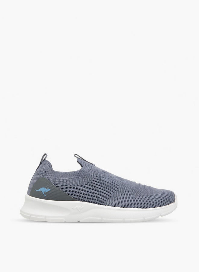 kangaROOS Women's Textured Slip-On Sports Shoes with Pull Tab - Image 3