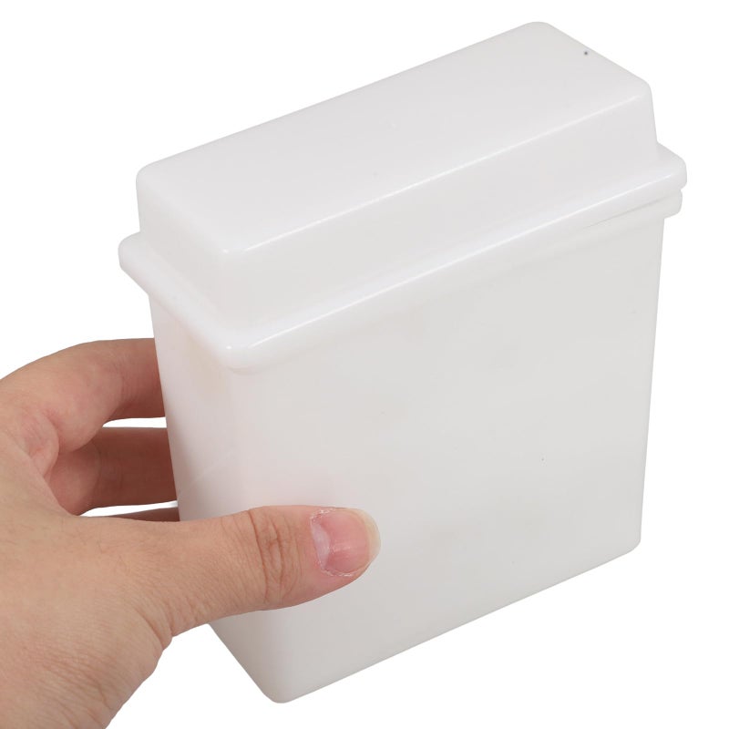 Polypropylene Microscope Slides Staining Rack Jar Set With Sample Repair Box Gray White - Image 4