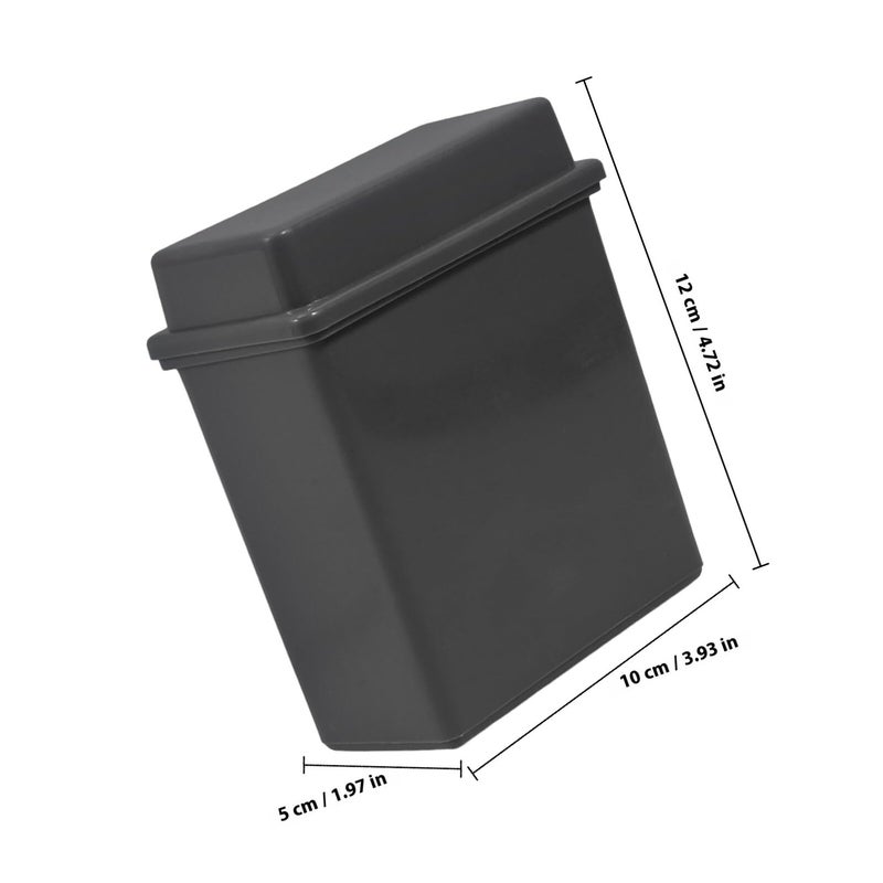 Polypropylene Microscope Slides Staining Rack Jar Set With Sample Repair Box Gray White - Image 3