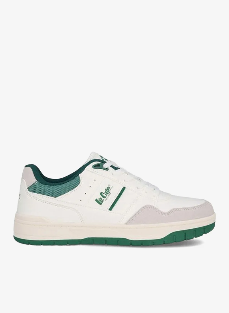 لي كوبر Panelled Lace-Up Ankle Sneakers
