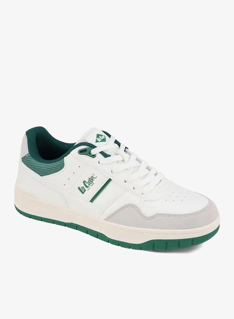 لي كوبر Panelled Lace-Up Ankle Sneakers