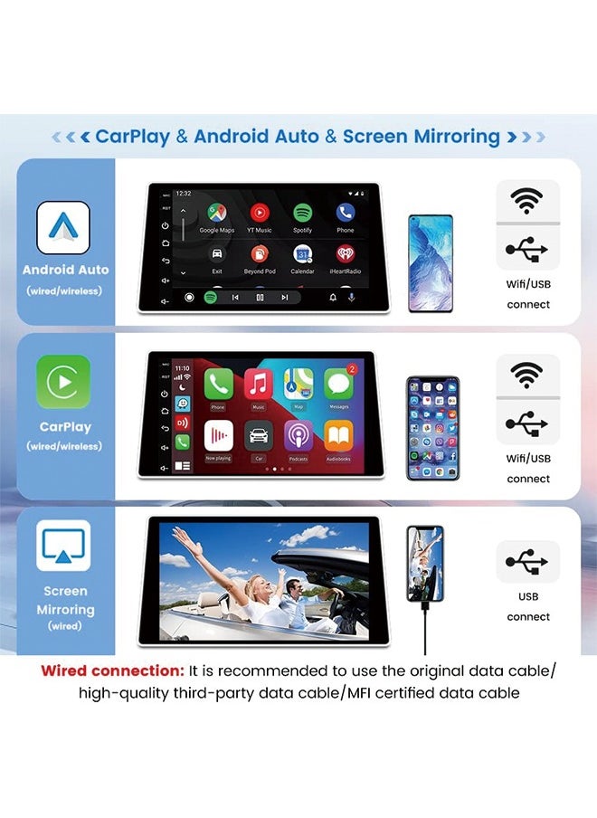 Carlinkit - CarlinKit Wireless CarPlay Car Adapter for Android Car Radio,Wireless Android Auto & Apple CarPlay 2 in 1 Dongle-Low Power Consumption,Support Plug & Play,Screen Mirroring,OTA Update,Google Maps etc - Image 1