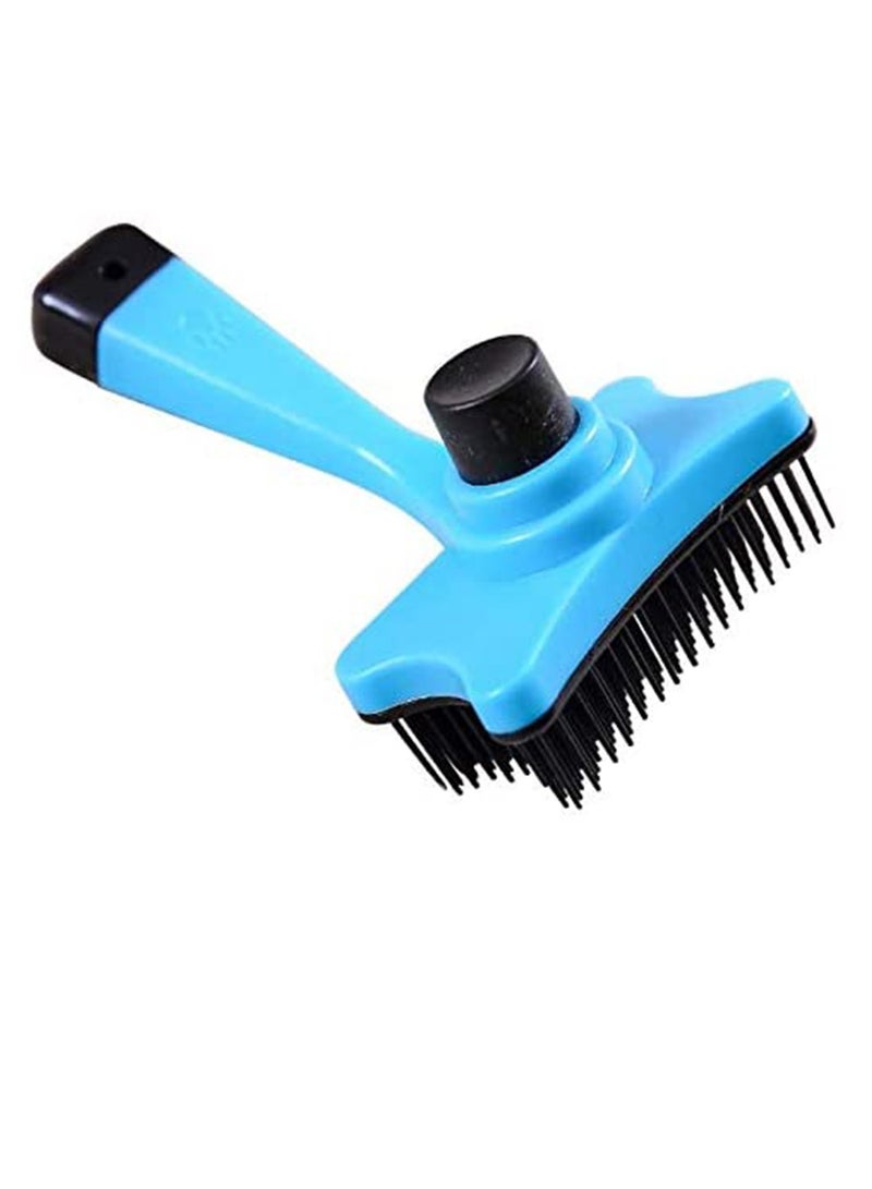Pet Supplies Comb For Dogs Pet Cat Fur Hair Grooming Cat Comb Dog Hair Shedding Hair Tool Brush Products for Animals Blue - Image 1