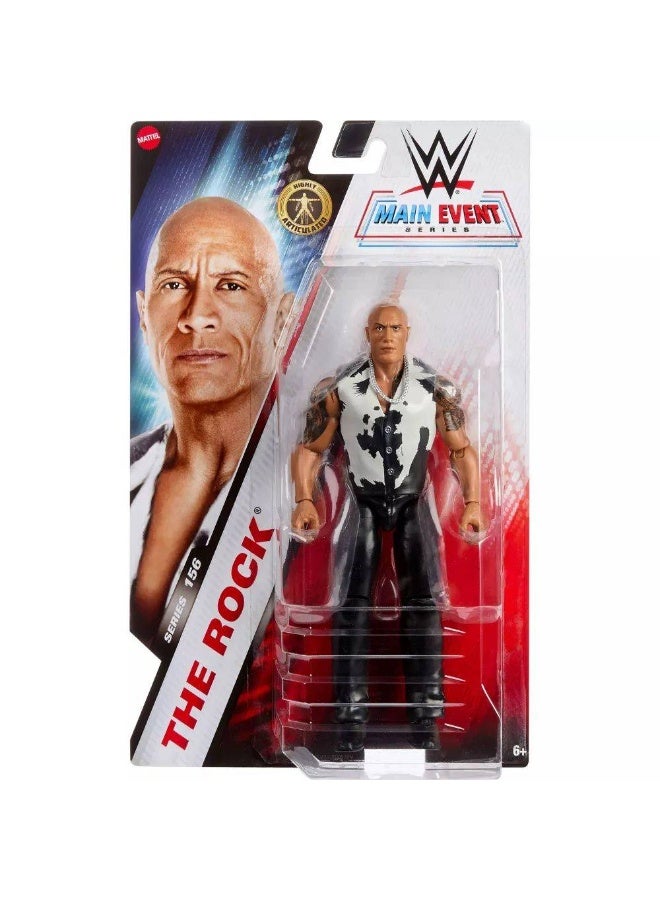 WWE Main Event The Rock Action Figure (15.24 cm) - Image 1