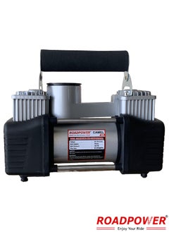 RoadPower Portable Dual Cylinder Air Compressor with Multi Tools Tire Inflator  12V Compact Air Pump For Car Tires 150 PSI Heavy Duty Metal Tire Pump For SUV Trailer Truck Bike  - Image 5