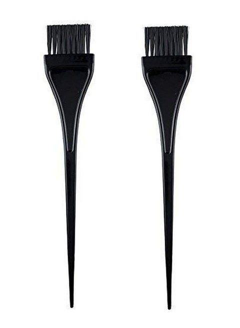 Colouring Mehndi And Black Hair Dye Brush Black 50 G (Pack Of 2)