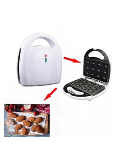 DSP DSP 4 in 1 Pastry Maker 750W KC1131 Four removable plates: waffle, nuts, donuts, shells Phenolic outer shell Stainless steel plate Power switch indicator Overheat protection Aluminum plate with non-stick coating With safety lock  - Image 3