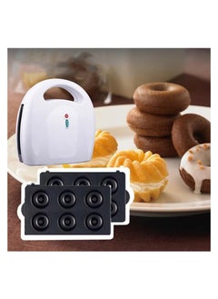 DSP DSP 4 in 1 Pastry Maker 750W KC1131 Four removable plates: waffle, nuts, donuts, shells Phenolic outer shell Stainless steel plate Power switch indicator Overheat protection Aluminum plate with non-stick coating With safety lock  - Image 2