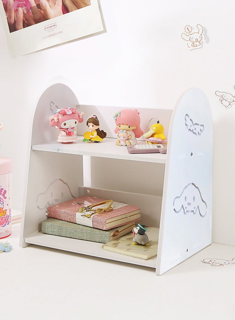 BEIRUI رف سطح المكتب منظم مستحضرات التجميل رف تخزين الحمام منظم الحمام منظم طاولة الزينة - Image 1