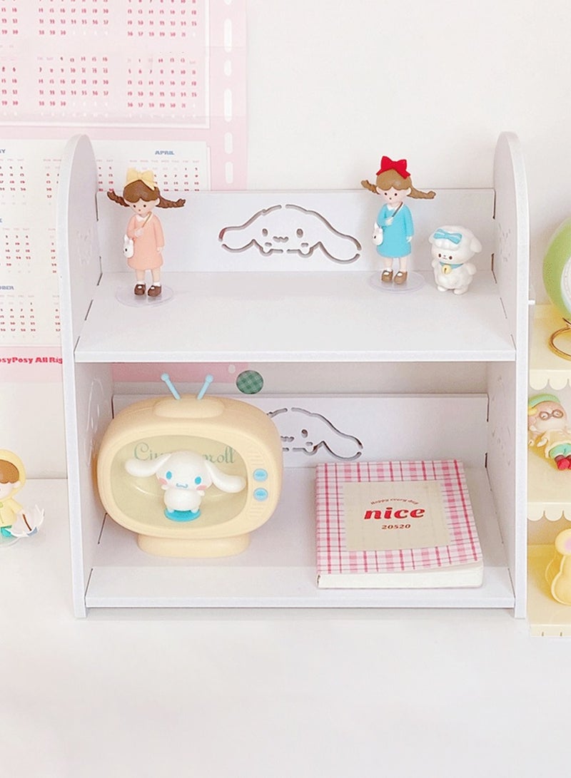 BEIRUI رف سطح المكتب منظم مستحضرات التجميل رف تخزين الحمام منظم الحمام منظم طاولة الزينة - Image 4