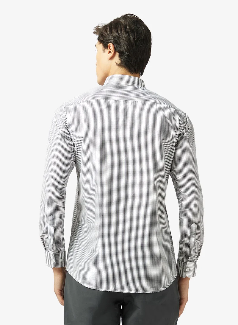 روبرت وود قمصان رجالي رسمية داكنة