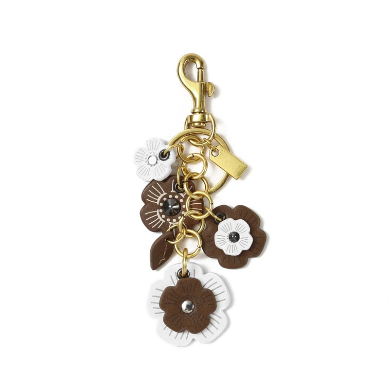 SALTY Pansy Flora Bag Charm | Key Ring for Handbags | Keyrings & Keychains | Travel Accessories | Ideal for Gifting | Gift for Diwali, Christmas, Marriage, Birthday - Image 2