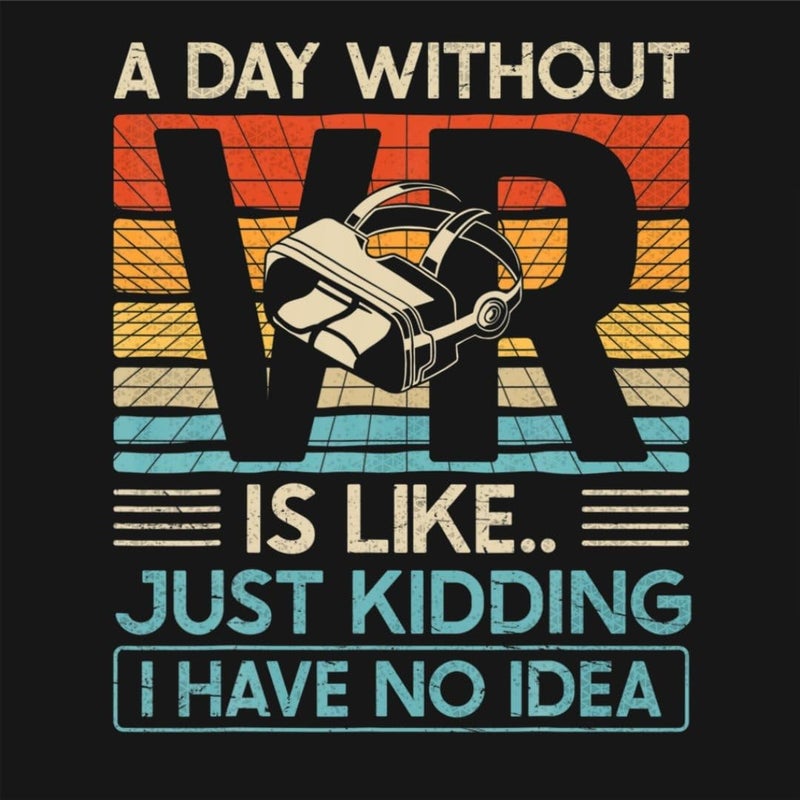 Virtual Reality VR Headsets VR Gamer Gaming Retro T-Shirt - Image 3