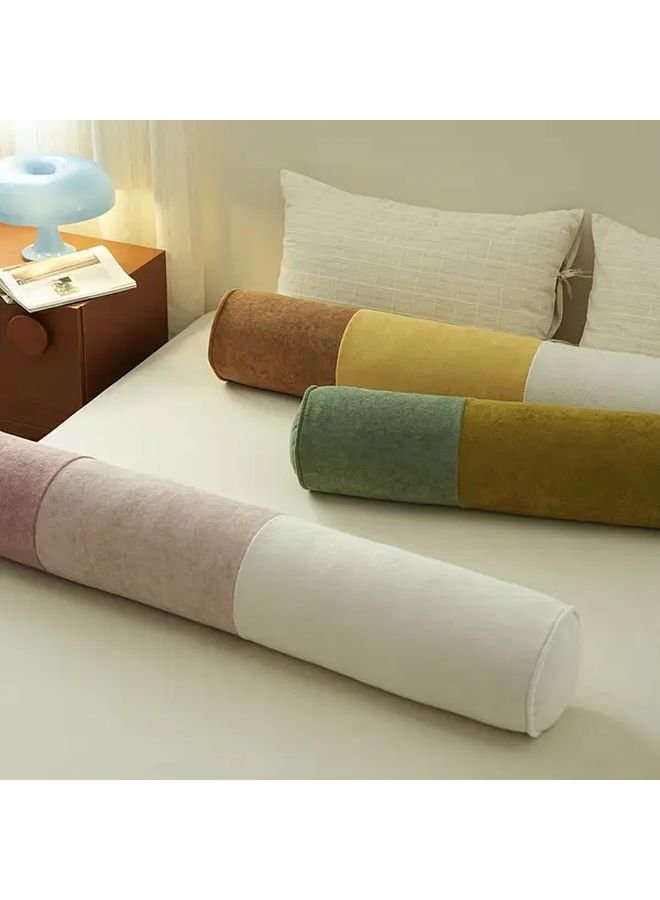Extra Long Green Decorative Cushion Cover L120xD7 87inch Zipper Washable Sofa Bed Pillow - Image 2