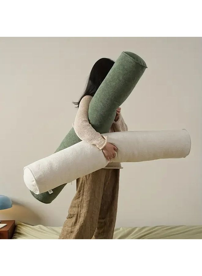Extra Long Green Decorative Cushion Cover L120xD7 87inch Zipper Washable Sofa Bed Pillow - Image 4
