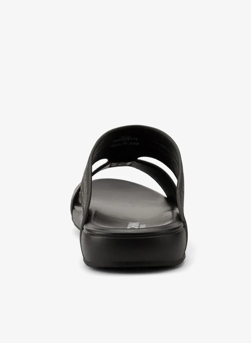 DUCHINI Men's Textured Arabic Slip-On Sandals Ramadan Collection