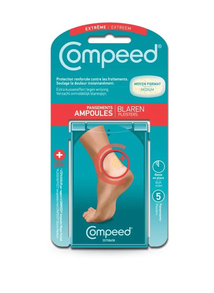 Compeed Heel Support Extreme Blister Plaster 5 Plaster