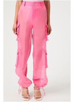 FOREVER 21 Sheer Organza Cargo Pants  - Image 2