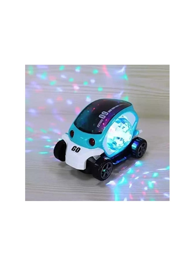 DIDAI Musical Stunt Car Rotate 360° with Flashing Light & Music - Image 2