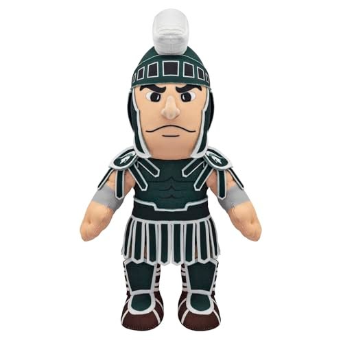 Bleacher Creatures Michigan State Spartans Sparty 10 Plush Figure A Mascot For Play or Display - Image 1