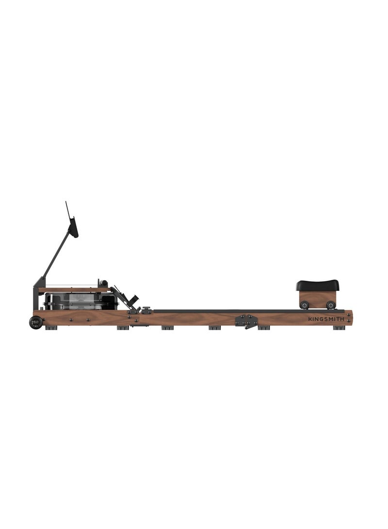 Kingsmith WR3L Water Resistance Rowing Machine | Trifold Water Power | All-in one Display | Patented Three-Fold Design | 5 levels of water resistance | Red Oak - Image 2