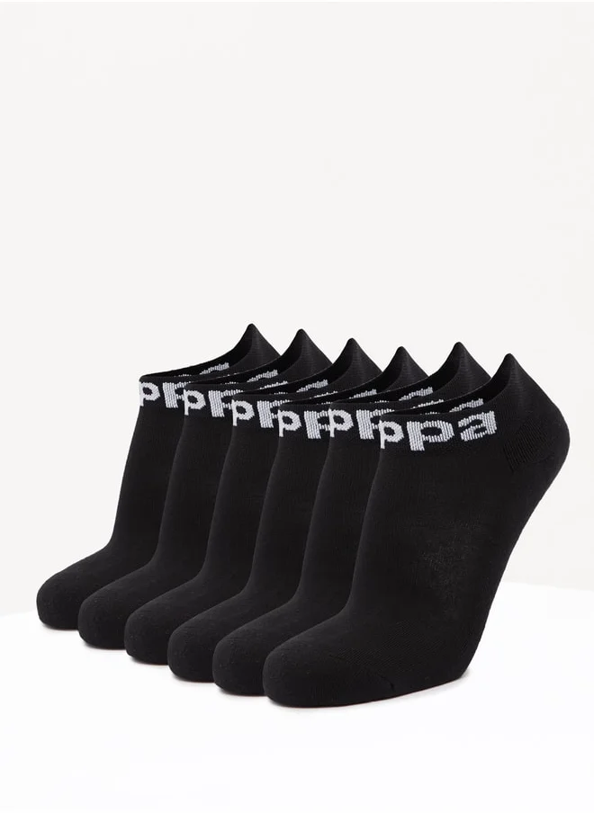 Kappa Men's Printed Sports Socks - Set of 6