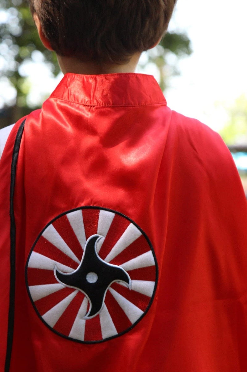 Making Believe Red 24" Ninja Cape - Image 3