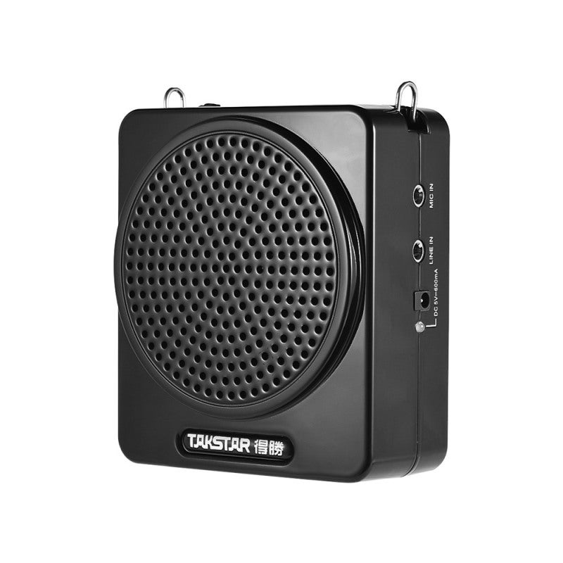 مكبر صوت محمول: مكبر صوت رقعي عالي القدرة 10 واط - مكبر صوت نشط بطارية قابلة لإعادة الشحن سريعة الشحن ومنخفض التشوه للاستخدام في إرشاد السياح والتدريب والمنزل - Image 1