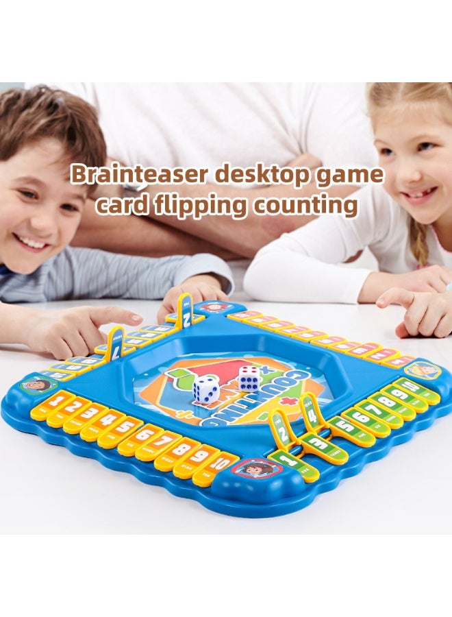 Interactive Math Counting Board Game for Kids, Educational Dice Game with Number Cards, Fun Learning Toy for Preschoolers & Toddlers, Family Party Game for Boys and Girls Ages 3+ - Image 3